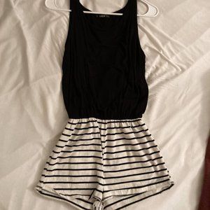 Black/White SHEIN Romper